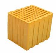 ECOTON STANDARD P+D Označení nosné a nenosné příčkovky Spotřeba cihel Balení Hmotnost v kg mm MPa ks/m 2 ks/m 3 ks/pal pal/kam ks/kam kg paleta 740 STANDARD 36,5 P+D P10 247/365/238 P10 16,0 43,8 48