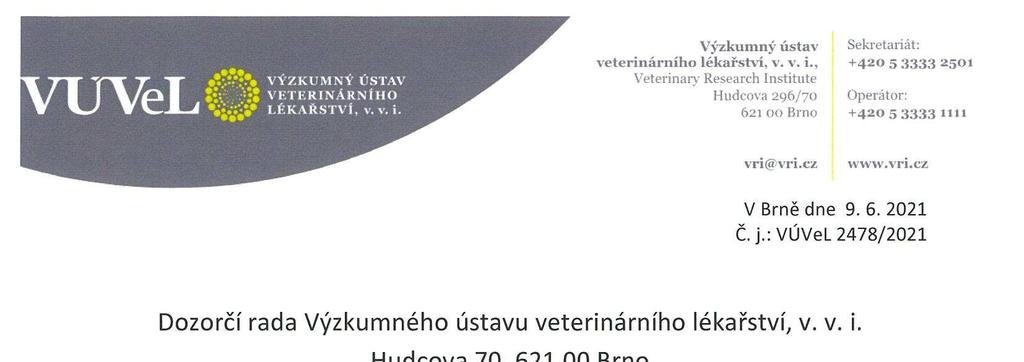 13. PŘÍLOHY 13.1. STANOVISKO