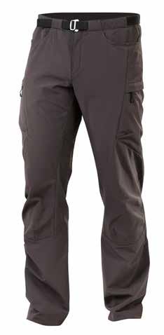 29 KHAKI CRUX Nově navržené technické kalhoty z nemembránového oft hellu.