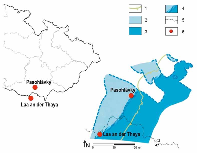 Úvod Okolí jihomoravské obce Pasohlávky a rakouského města Laa an der Thaya (dále jen Laa), ležícího těsně u hranic s Českou republikou, patří k oblastem intenzivního využívání termálních minerálních