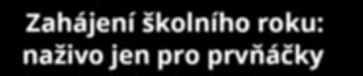 To ten letošní začátek byl zcela odlišný. Děti se po prázdninách scházely rovnou ve svých kmenových třídách, v Polesné a Čentické čekali na děti nově příchozí ze Staroklánovické a 6.