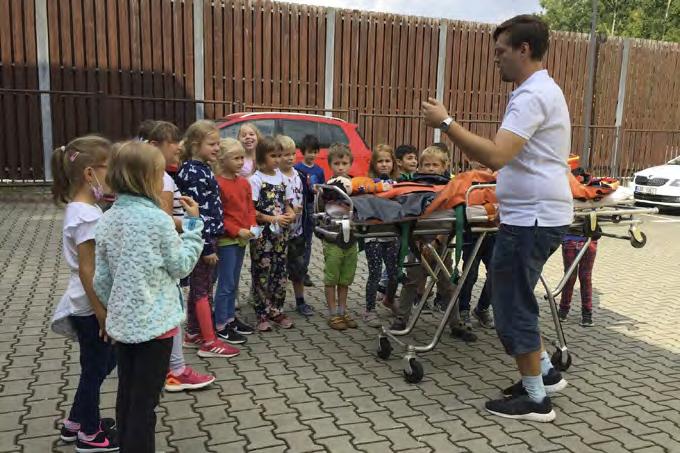 Dny pro záchranu života Děti 1. stupně ve Staroklánovické se 13. 9.