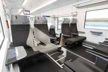 Ta dostala přednost před konkurenčními společnostmi Alstom a Siemens. a velká zavazadla. Poskytují také kvalitnější příjem mobilního signálu a dat. Samozřejmostí jsou zásuvky ve všech oddílech.
