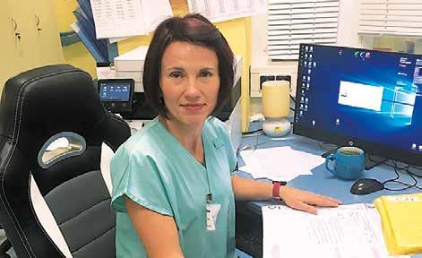 ROČNÍK 13 ČÍSLO 6 PROSINEC 2019 Daniela Vaiglová běhá závodně tratě od 10 kilometrů po maraton VŠEOBECNÁ SESTRA MULTIDISCIPLINÁRNÍ JEDNOTKY INTENZIVNÍ PÉČE NEMOCNICE VALAŠSKÉ MEZIŘÍČÍ ROČNĚ V