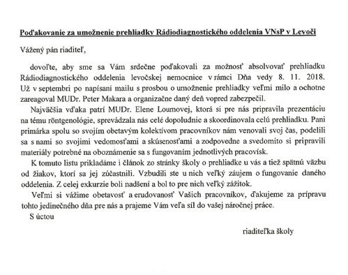 Napriek tomu, že v ordinácii bolo stále rušno, kolektív bol trpezlivý, k pacientkam a pacientom pristupoval s úctou.
