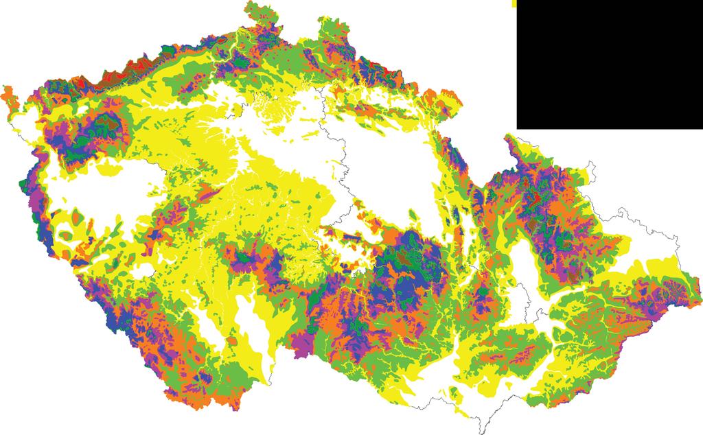 Příloha A Mapa námrazových oblastí ČR Námrazová Námrazová Námrazová Námrazová Námrazová Námrazová Námrazová