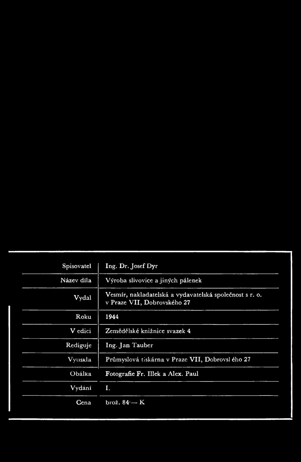 Spisovatel Ing. Dr.