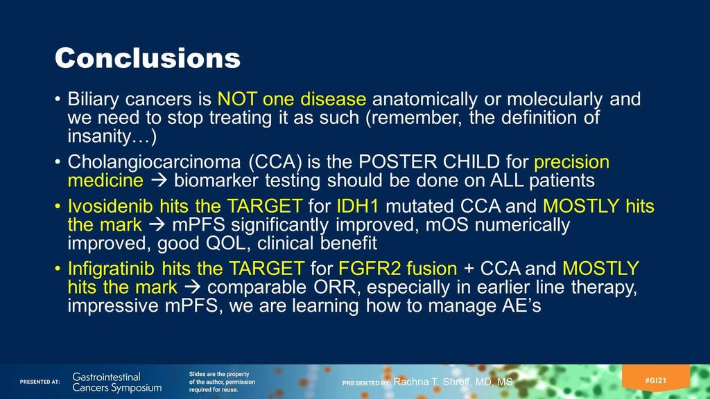Conclusions Presented By Rachna Shroff