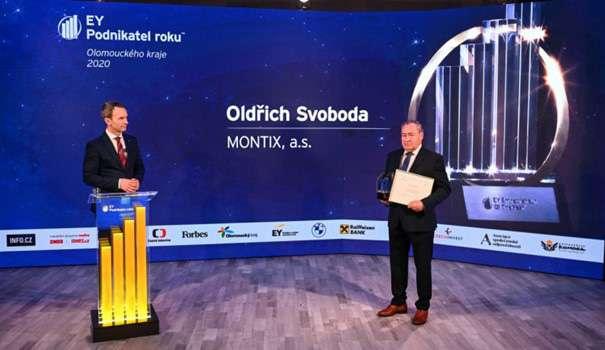PODNIKATEL OLOMOUCKÉHO KRAJE 2020: OLDŘICH SVOBODA Z FIRMY MONTIX Z MOHELNICE Oldřich Svoboda firmu Montix založil na lékařské doporučení.