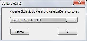 Vybrat kvalifikovaný certifikát 4. Ponechat př
