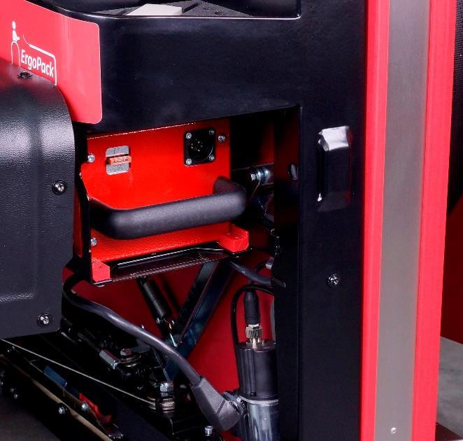 Nabíjejte baterii pouze s nabíječkou ErgoPack 36 V pomocí