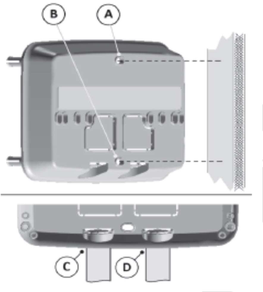 Obrázek 1 Připojení ventilů 1. Natáhněte vodiče ventilů do skříňky ovladače.