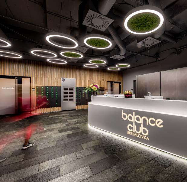 28 Balance Club BB Centrum City Funkčnost & design Nový Balance Club Brumlovka promění vaše všední dny ve výjimečný zážitek Balance Club Brumlovka prošel ve dvou etapách důkladnou renovací za více