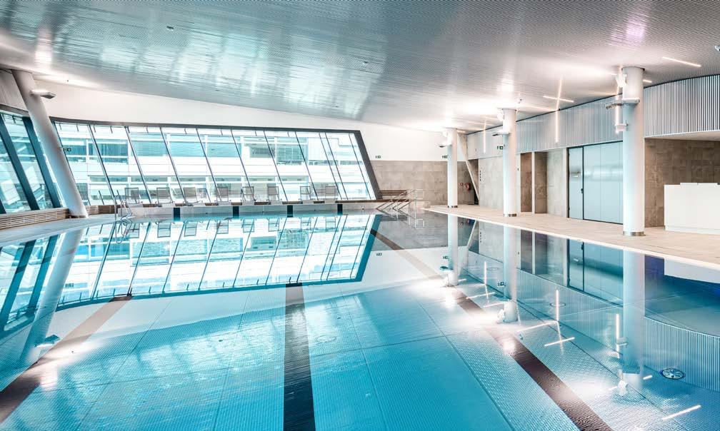 30 Balance Club BB Centrum City 3 Více soukromí ve sprchách Také prostory sprch jsou praktické a zároveň krásné.