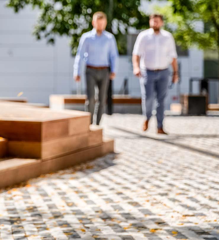 Co se děje v BB Centru 9 Na střešních terasách budov Alpha a Budova B došlo k