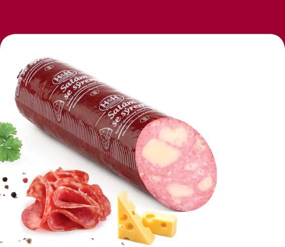 Stejně jako většina masných našich výrobků je i Vídeňský salám bez lepku.