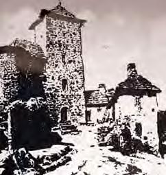 Z horního patra je pak úzký vchod do sestupujího schodiště se zazděným vyústěním. V minulosti se říkalo, že se jedná o vstup do podzemní chodby. To se nikdy nepodařilo ověřit.