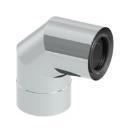 Koncentrický systém TWP pro kondenzační kotel průměry odkouření 60/100, 80/125mm pro osazení do systému VARIO PROGAS Koleno 87,5 pro