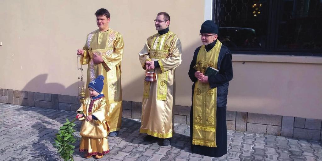 Nejmladší dobrovolník a Don Bosko v Kazanlaku Svátek Dona Boska jsme v Kazanlaku slavili již 30. ledna, protože 31. byla v plánu oslava ve Staré Zagoře a slavnostní žehnání nového domu komunity.