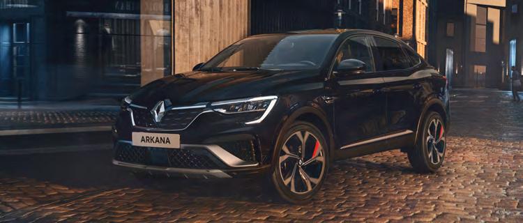 život bez kompromisů Renault Arkana moderní technologie, výrazný design i praktické využití s Renault Arkana není třeba dělat kompromisy