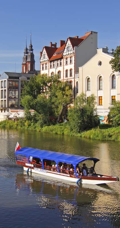 43. Přístaviště Opolského kajakářského spolku Přístaviště disponuje skluzem pro lodě i kajaky.
