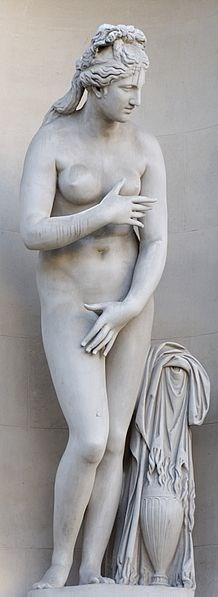 3. Kapitolská Venuše, římská replika Praxitelova