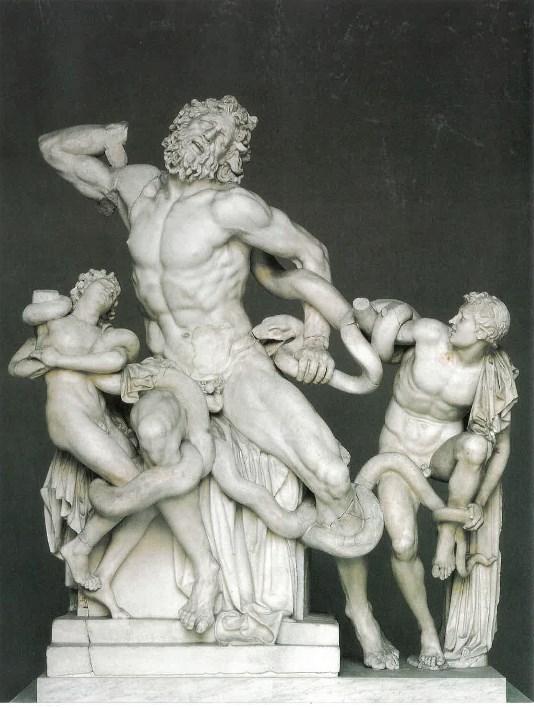 6. Láokoón: římské umění, 1. stol. př. n. l.