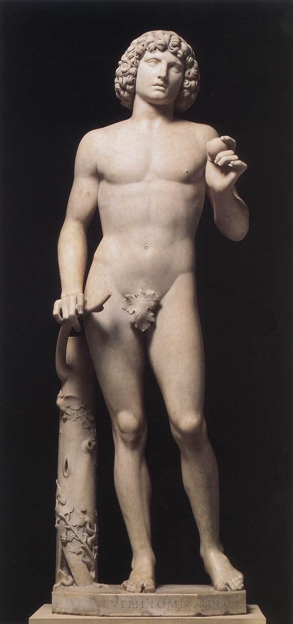 14. Tullio Lombardo: Adam, 1490, mramor, 193