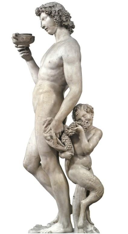 17. Michelangelo Buonarroti: Bakchus, 1496 1497,