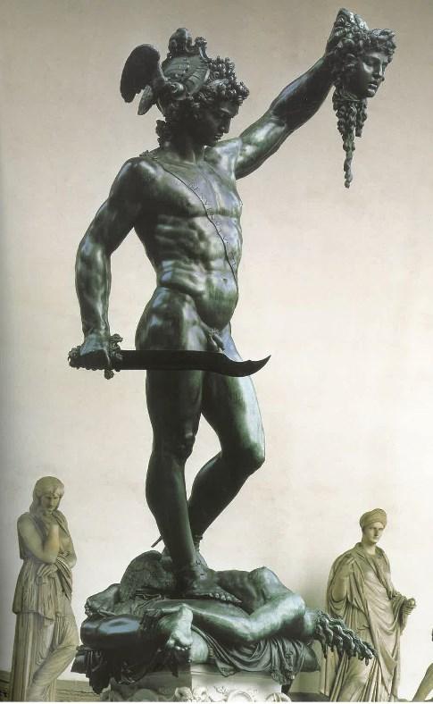 25. Benvenuto Cellini: Perseus s hlavou Medúzy, 1545 1554, bronz