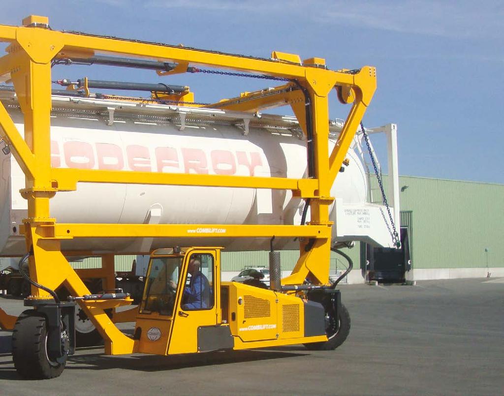 VYSOKOZDVIŽNÝ VOZÍK COMBILIFT CBE4 Dalším neméně významným produktem výrobce COMBILIFT je model CBE4 řady Combi-CB, který je již delší dobu na trhu. Avšak nyní vyhrál již dvě zásadní ceny: 1.