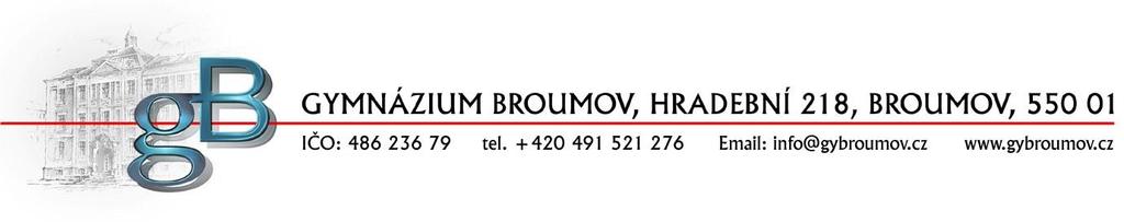 GYMNÁZIUM BROUMOV