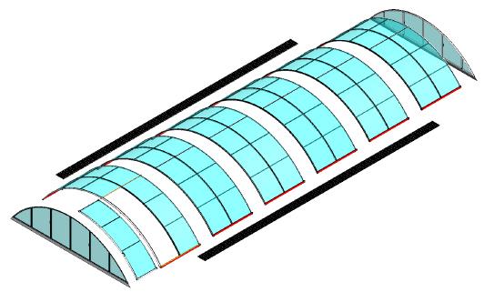 MODUL A REAR PANEL 1A 1B A 2A 2B 2C 1C B C 1D 1E D 2D MODUL B E 2E MODUL