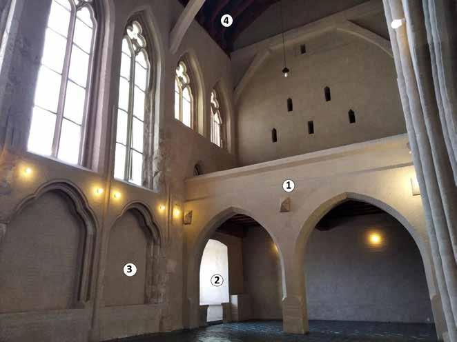 8. KRÁLOVSKÁ KAPLE Tzv. královská kaple je klíčovým prostorem východního křídla.