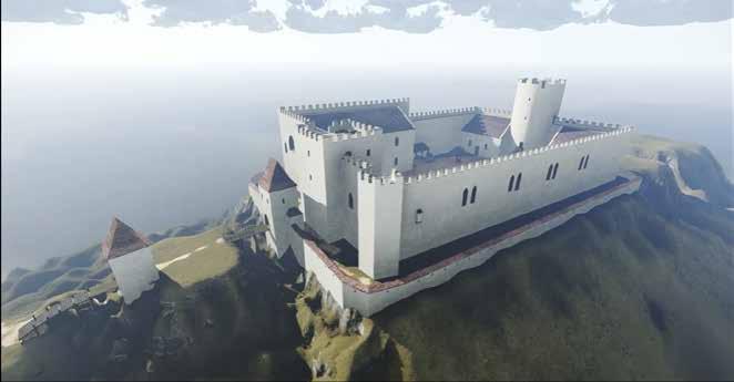 KRÁLOVSKÝ HRAD Hrad postavený na nejvyšším brněnském kopci měl pro vznikající město především strategický význam.