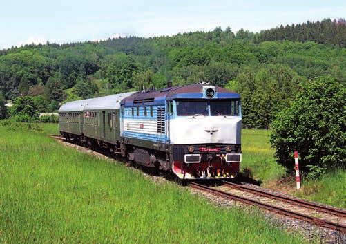 ŽELEZNIČNÍ DOPRAVA Lužickohorský rychlík Trasa: Praha hl. n.