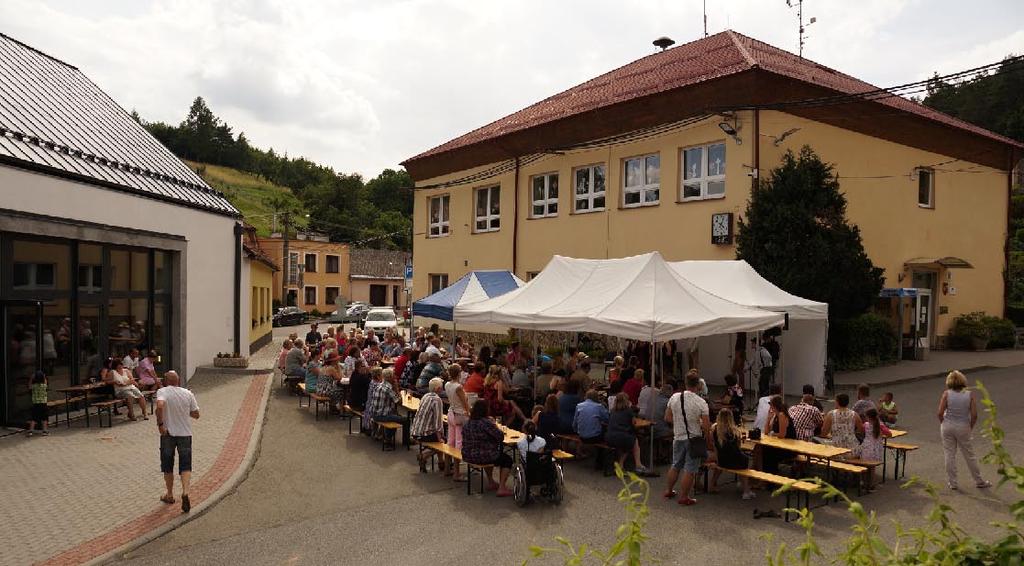 června jsme uspořádáli na návsi Hodové odpoledne.