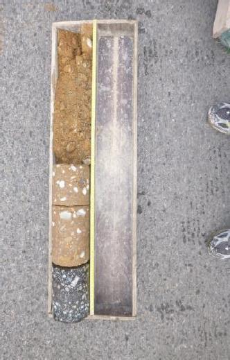 D8, km 5,150-12,120 P; km 5,260-11,200 L DOKUMENTACE ODEBRANÉ GEOTECHNICKÉ SONDY SONDA.