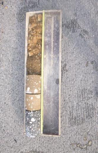 D8, km 5,150-12,120 P; km 5,260-11,200 L DOKUMENTACE ODEBRANÉ GEOTECHNICKÉ SONDY SONDA.