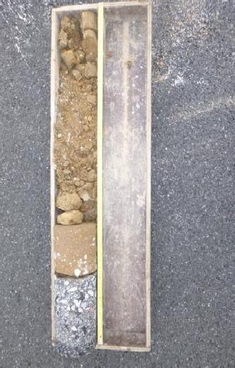 D8, km 5,150-12,120 P; km 5,260-11,200 L DOKUMENTACE ODEBRANÉ GEOTECHNICKÉ SONDY SONDA.