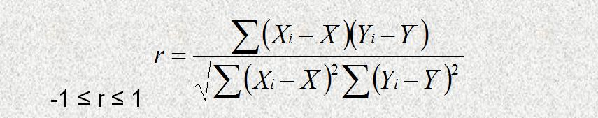Pro jednoduchou korelaci platí 30 (1) Pearsonův korelační koeficient r Je to bezrozměrná míra lineární korelace.