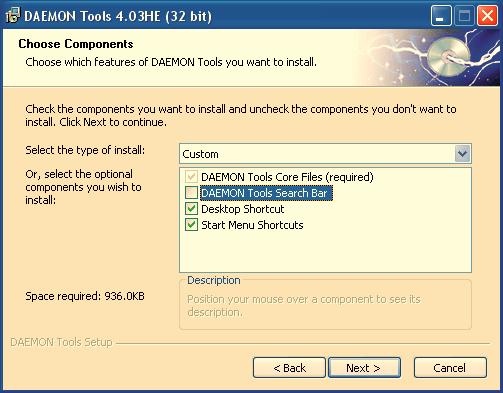 JAK NA TO Virtuální CD/DVD mechanika souboru a pro výběr adresáře, do kterého bude vytvářený soubor s obrazem disku uložen.
