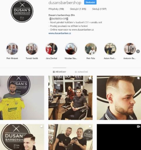 50 Ukázka instagramového účtu