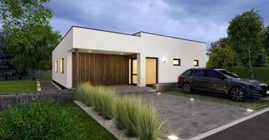 VXD B133 4 + kk 12,96 x 14, m užitná plocha 133,1 m² zastavěná plocha 167,8 m² výška