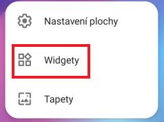 Widgety Widget v obecném smyslu představuje vizuální interaktivní prvek, který slouží k otevírání a ovládání nějakého programu či aplikace v počítači, telefonu nebo tabletu.