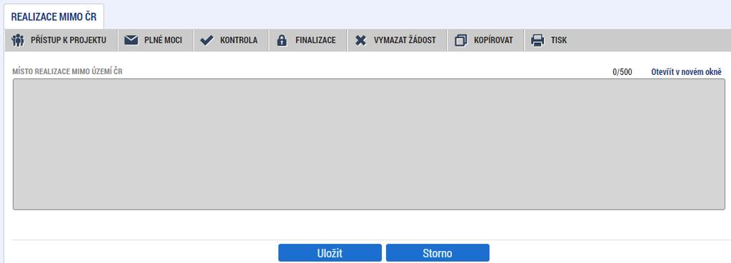 Vybraný údaj se kliknutím myši zeleně označí a uživatel následně potvrdí svůj výběr tlačítkem Vybrat. 4.2.