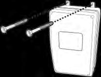 4-3 - Připevnění štítku k uvolňovacímu zařízení Trvale připevněte štítek (nálepku)