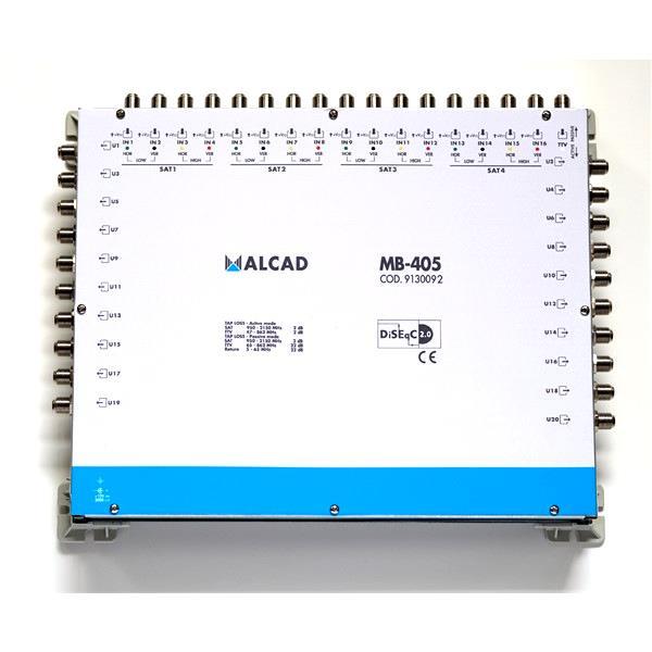 Multipřepínače MB a ML Multipřepínače ALCAD řady MB a ML jsou určeny pro skupinový příjem TV/FM/DAB+/SAT signálů. Vyznačují se snadnou instalaci a vysokou provozní spolehlivostí.