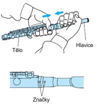 Mhly způsbit zbytečný tlak na klapky a tím i jejich pškzení. Nikdy také v puzdře neukládejte vlhký hadřík neb gázu, atd.