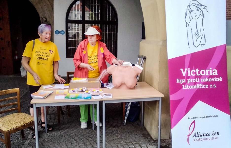 Moc se těšíme na setkání zástupců regionálních onkospolků. Proběhne 30. června v Havířově. To jsou vždy příjemné akce, setkání s milými kolegyněmi a hlavně inspirace k další činnosti.